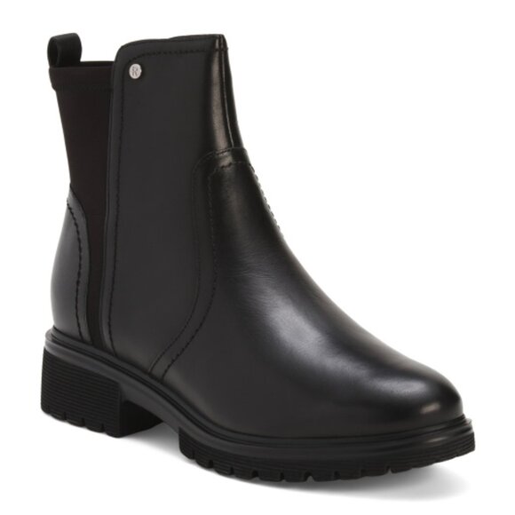 ROCKPORT Leather Isalina Comfort Booties - Picture 1 of 3